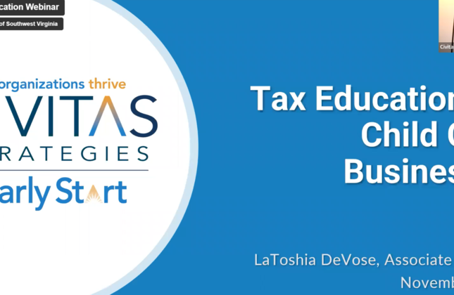 Finding Hidden Treasures: Tax Education for Child Care Businesses