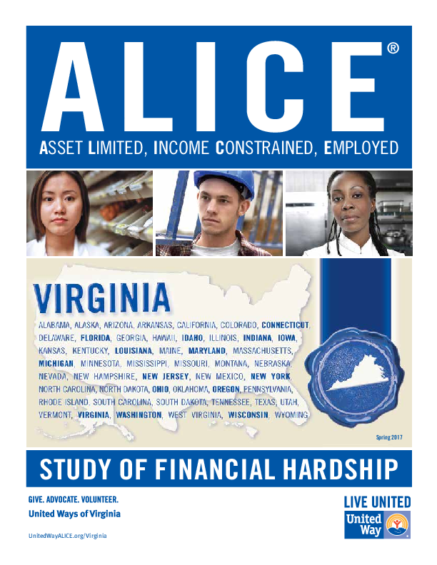 Archived United Way Statewide ALICE Report