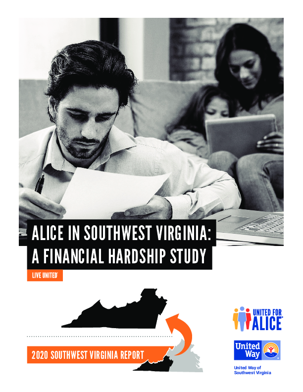2020 Southwest Virginia ALICE Report