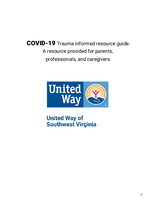 COVID-19 Trauma Informed Resource Guide