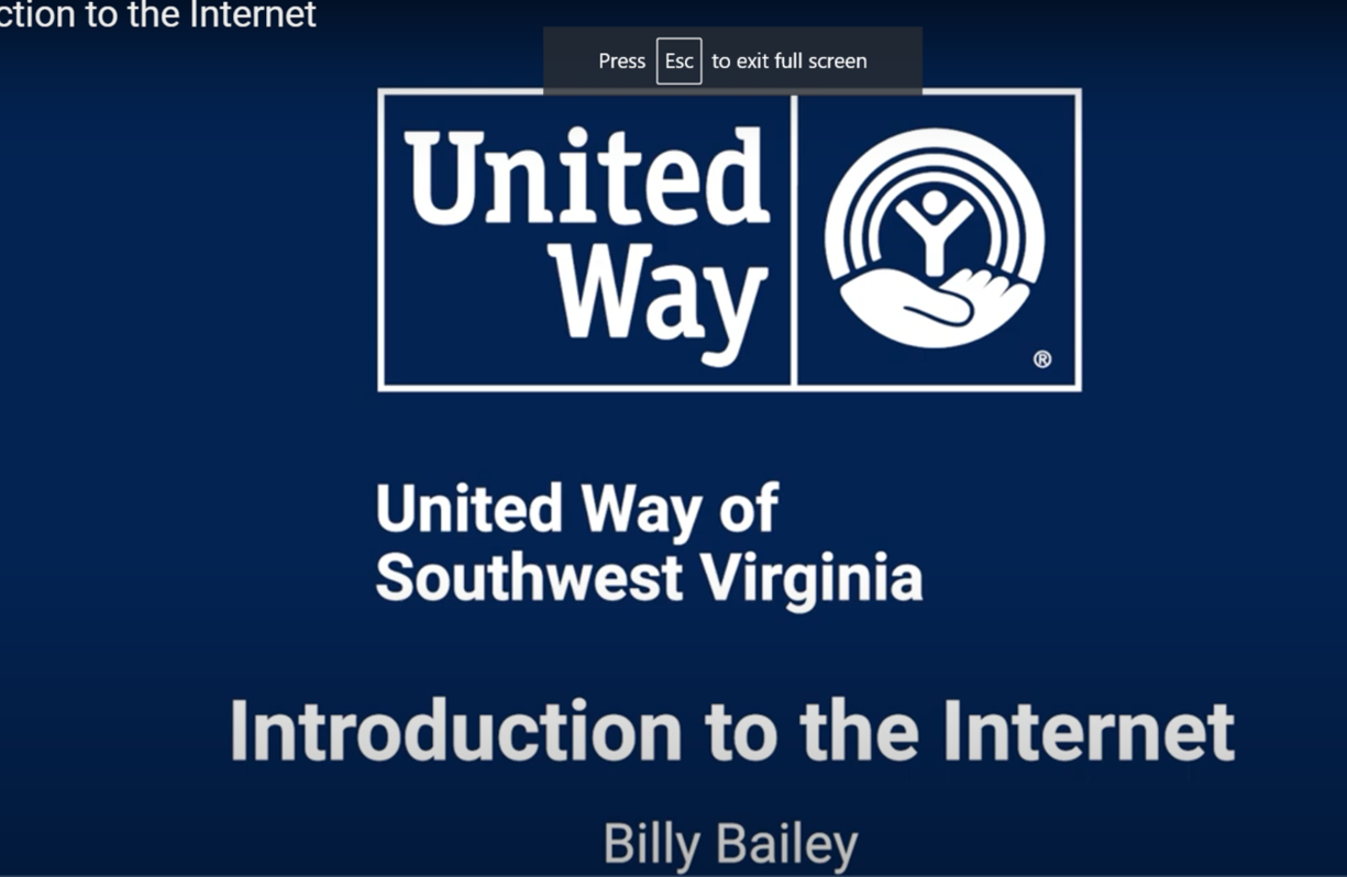 Introduction to the Internet