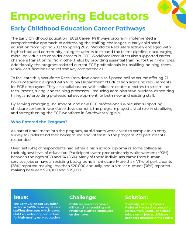 ECE Pathways Impact Report