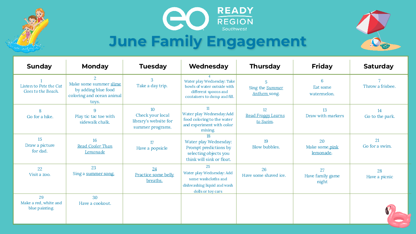 June Family Activities